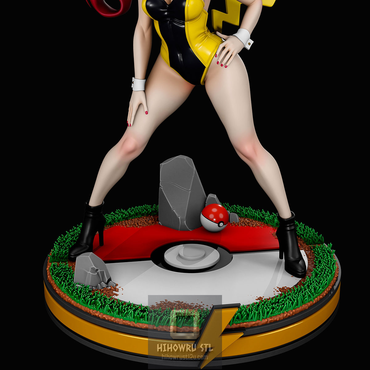 5619 Jessie NSFW - Pokemon - STL 3D Print Files