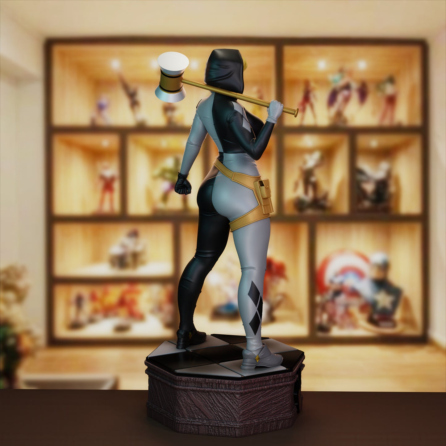 4169 Harley Quinn Noir NSFW - STL 3D Print Files