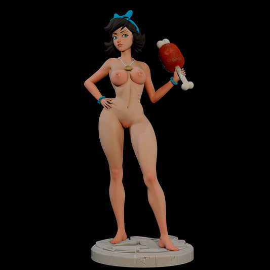 4058 Betty Rubble NSFW - The Flintstones - STL 3D Print Files
