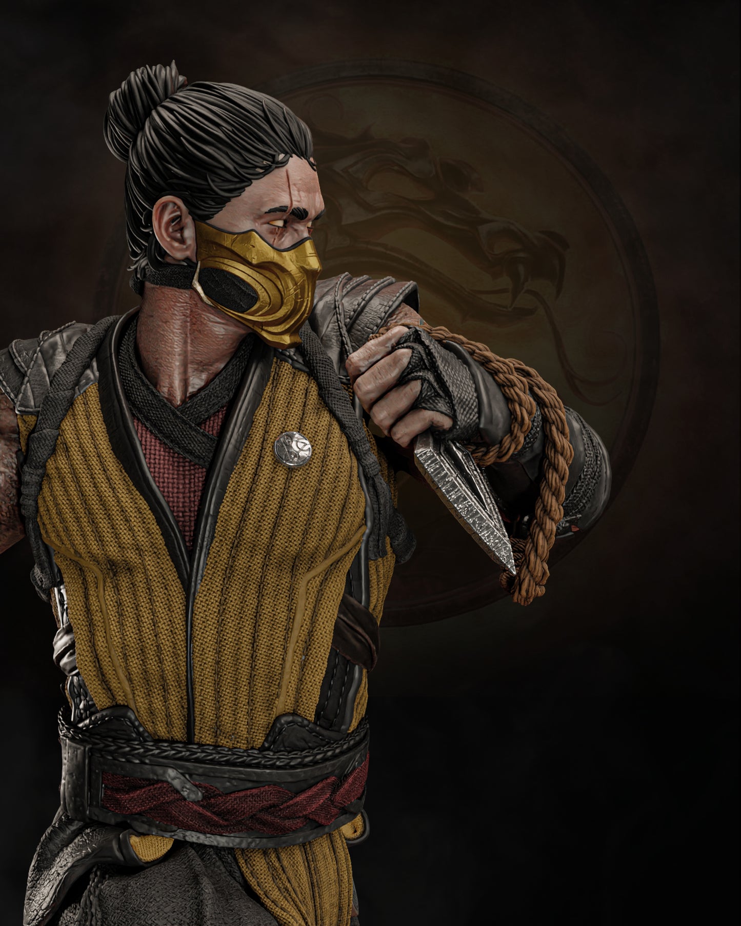 1976 Scorpion - Mortal Kombat - STL 3D Print Files