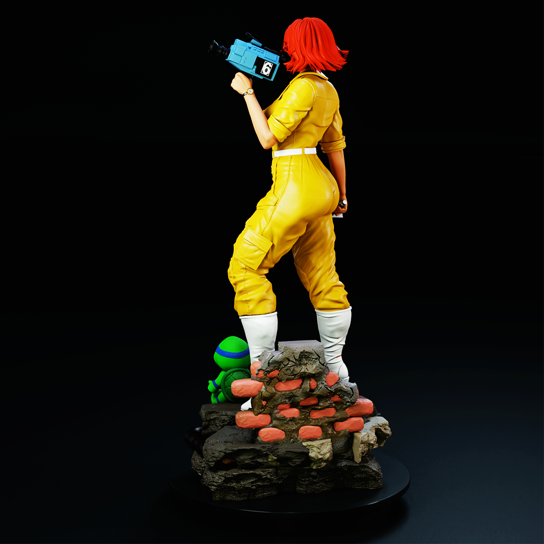 2751 April O'Neil NSFW - TMNT - STL 3D Print Files