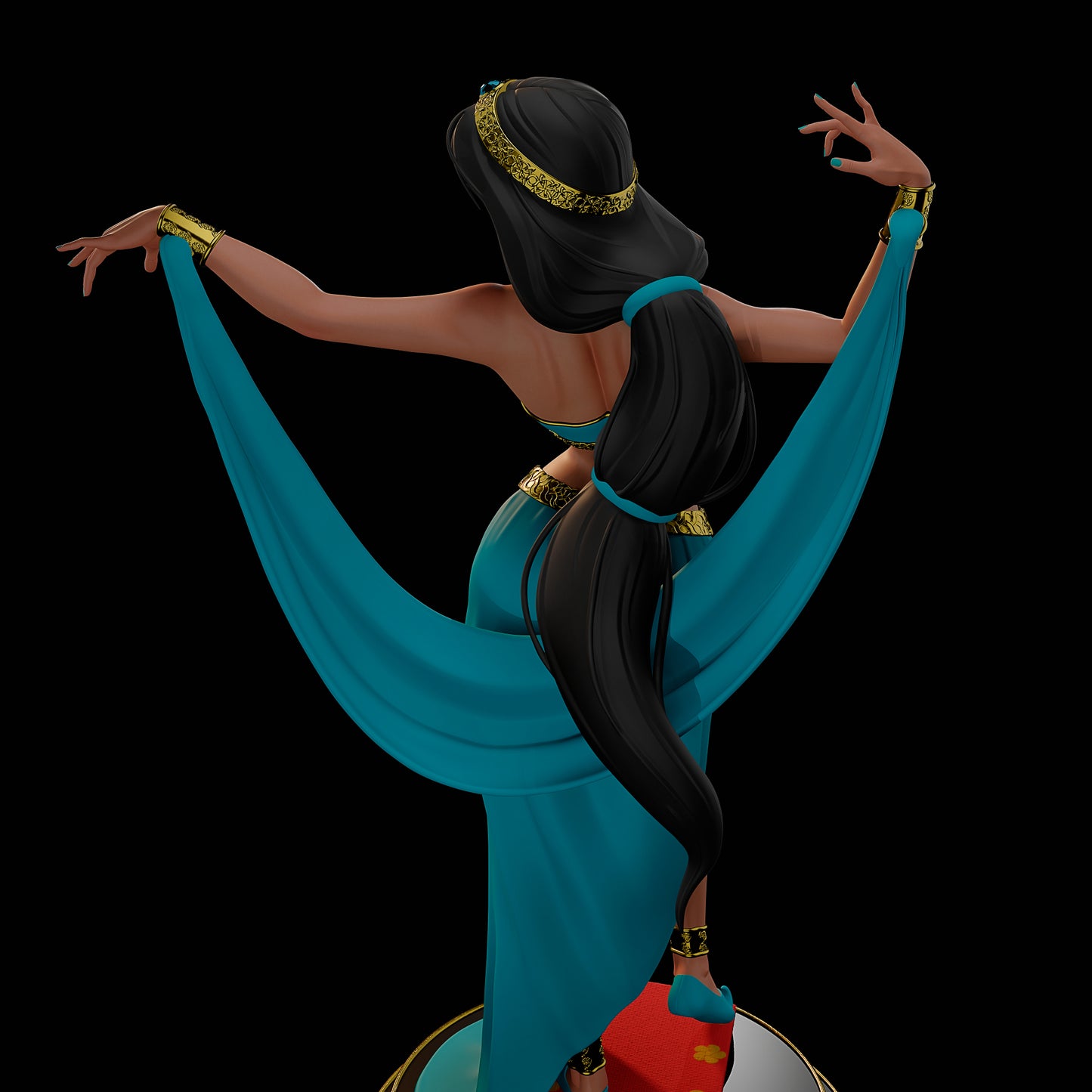 4021 Jasmine NSFW - Aladdin - STL 3D Print Files