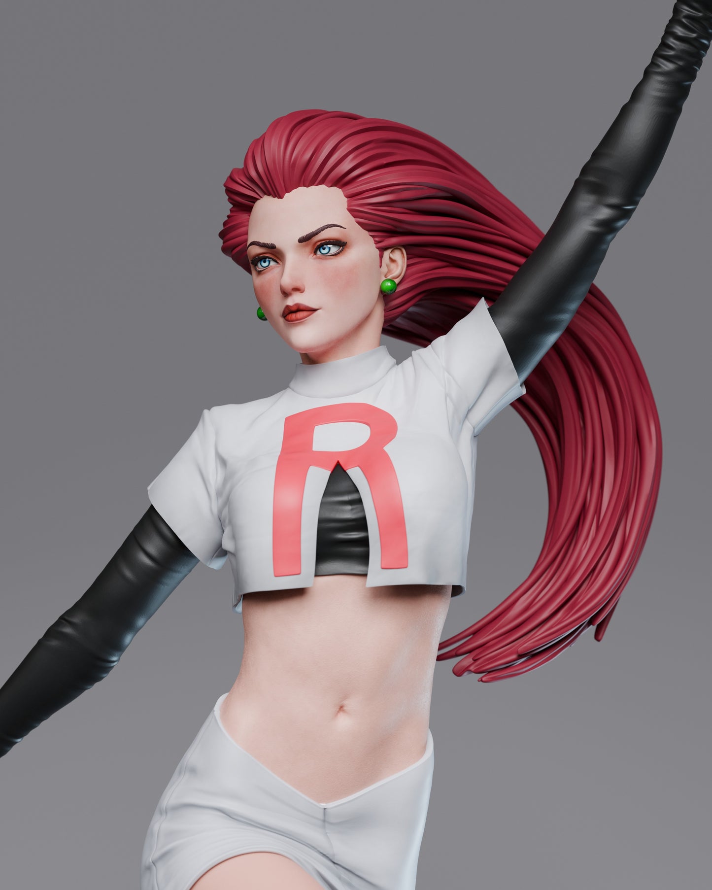 4164 Jessie - Pokemon - STL 3D Print Files