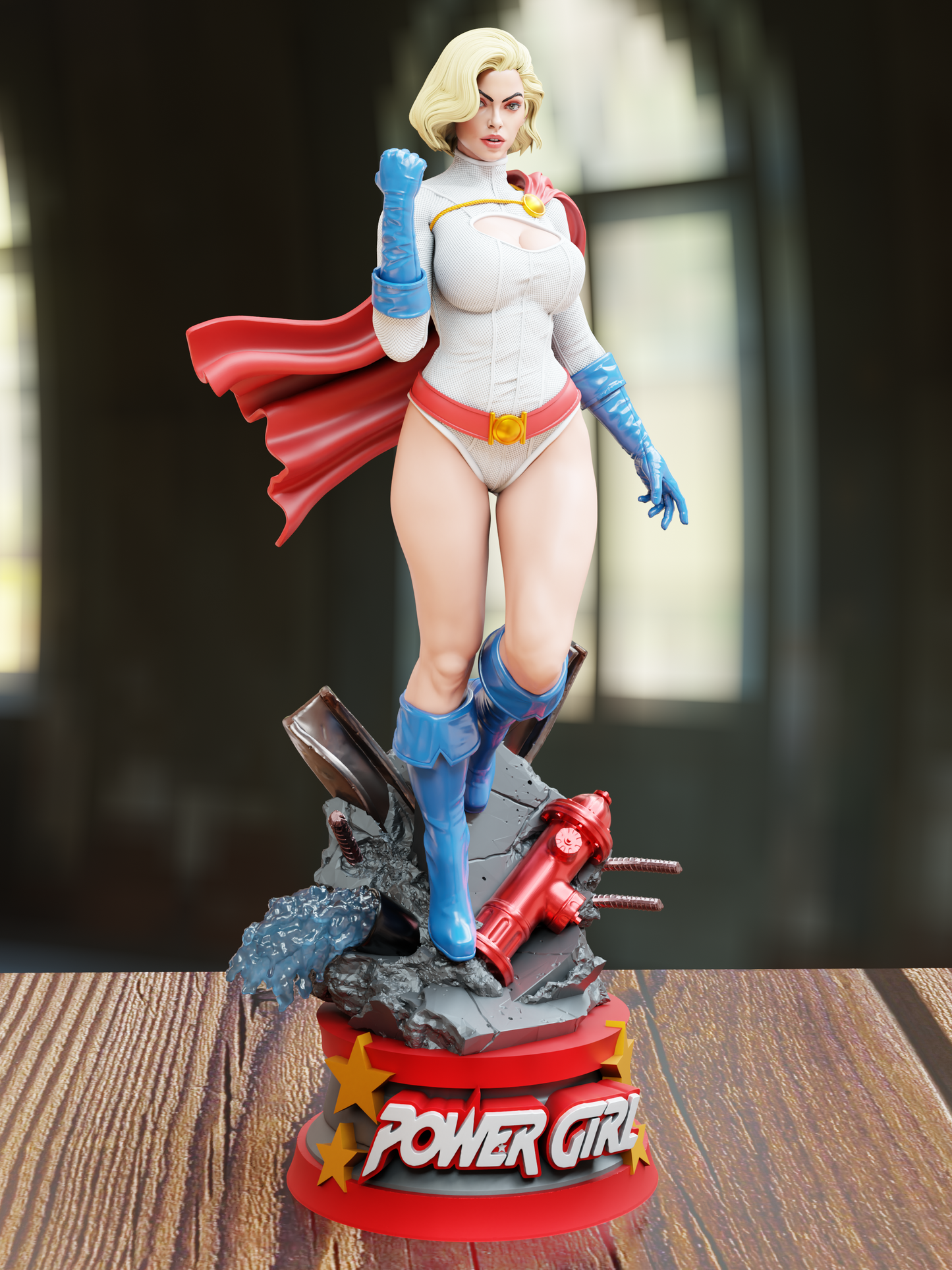 2106 Power Girl NSFW - DC Comics - STL 3D Print Files