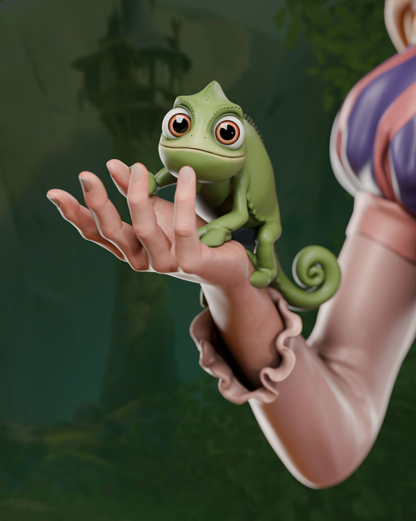 3724 Rapunzel - Disney - STL 3D Print Files