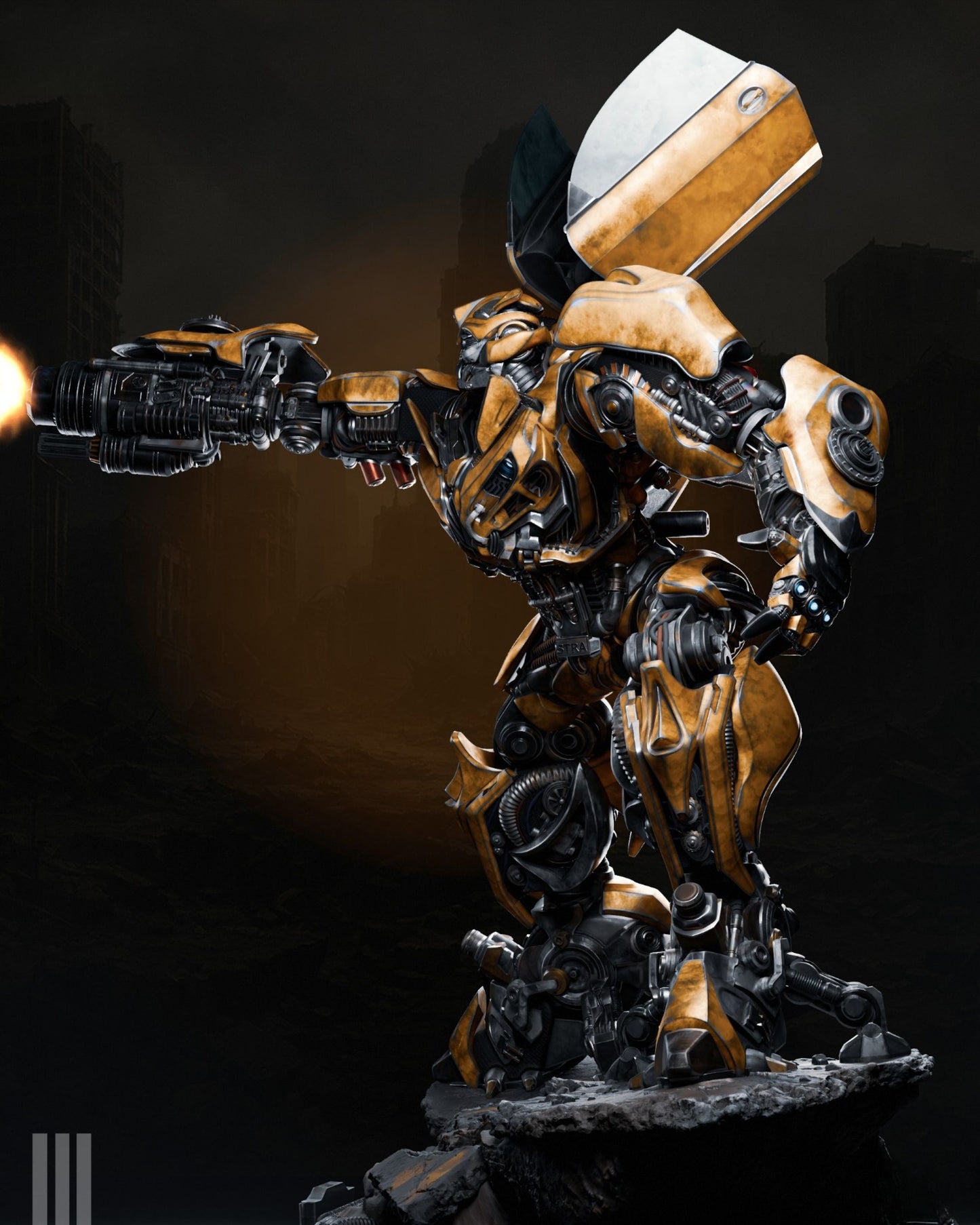 4032 Bumblebee - Transformers - STL 3D Print Files