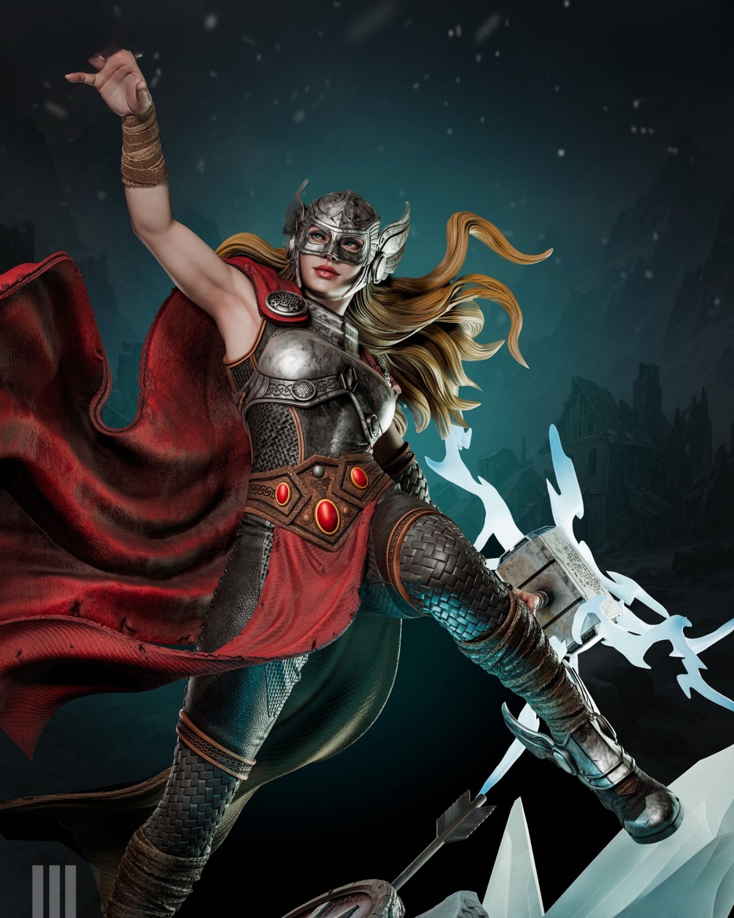 4033 Jane Foster - Lady Thor - STL 3D Print Files