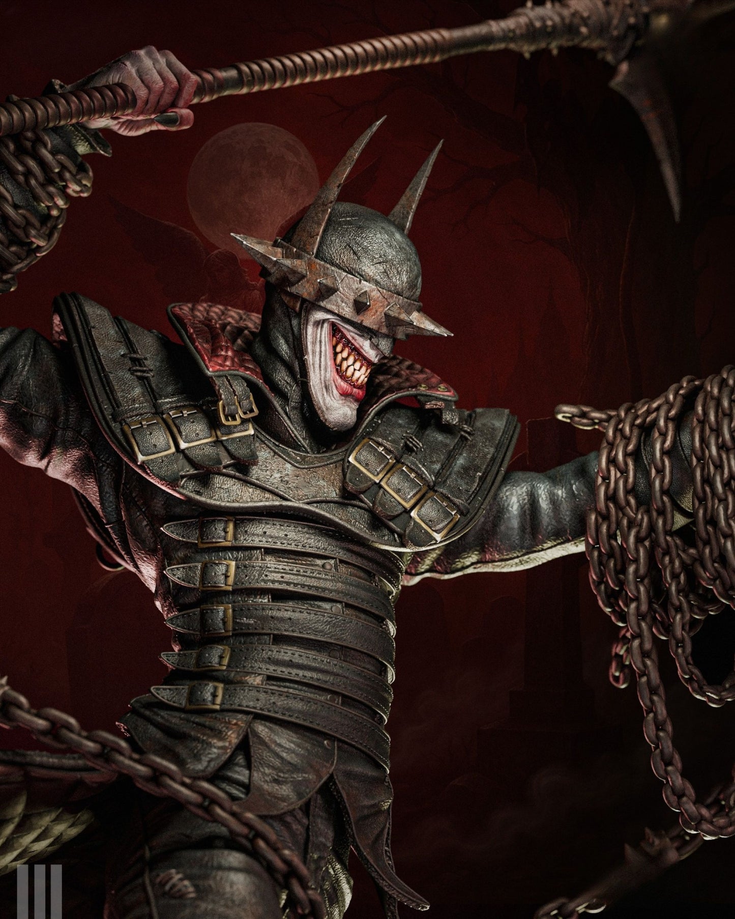 4139 Batman Who Laughs - Bruce Wayne - STL 3D Print Files