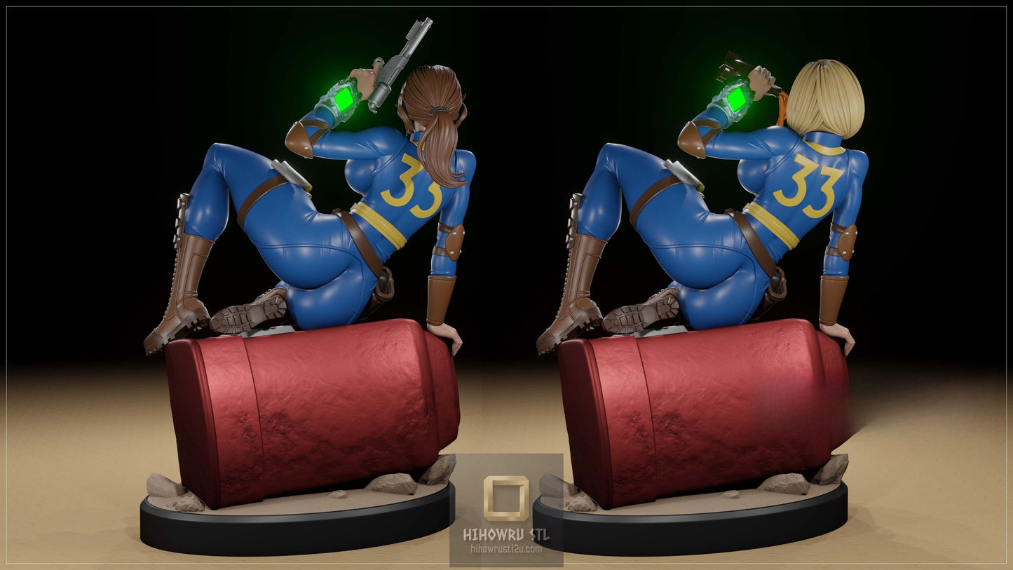 5519 Lucy MacLean NSFW - Fallout - STL 3D Print Files