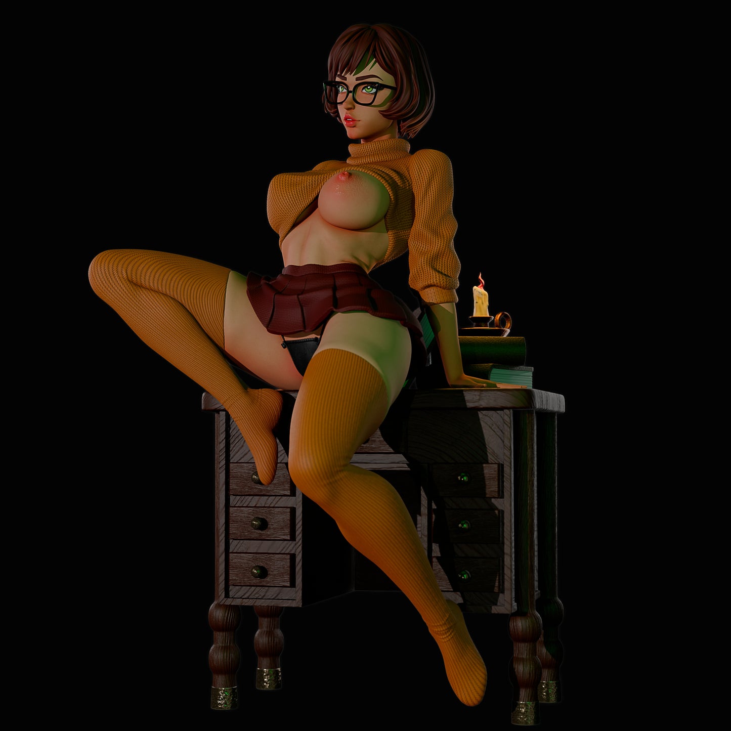 4190 Velma NSFW - Scooby Doo's - STL 3D Print Files