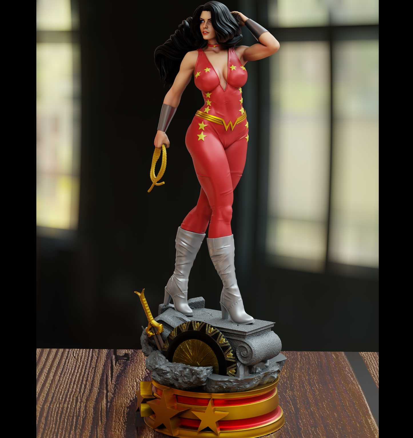 2688 Donna Troy - DC COMICS - STL 3D Print Files