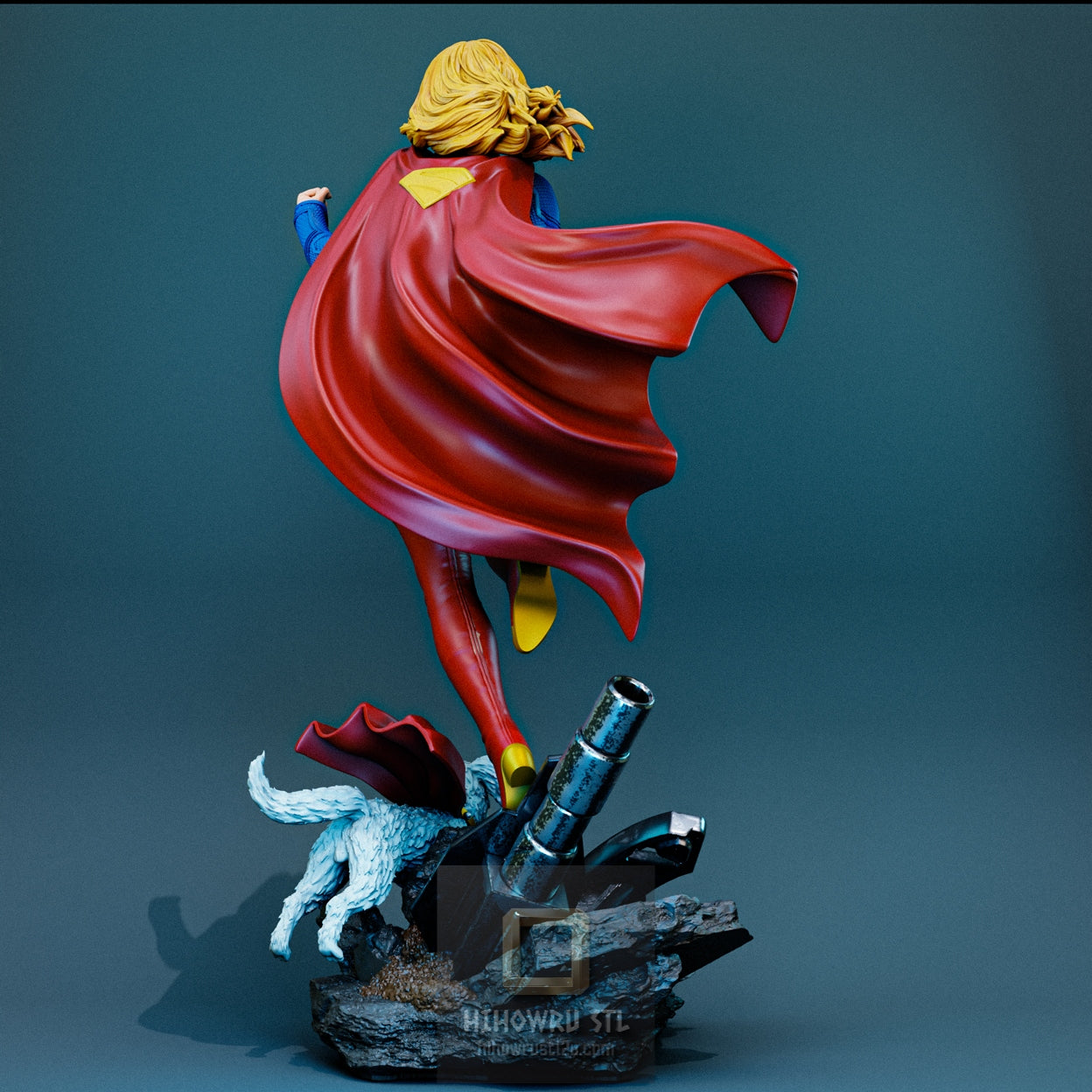 4936 Supergirl - DC Comics - STL 3D Print Files