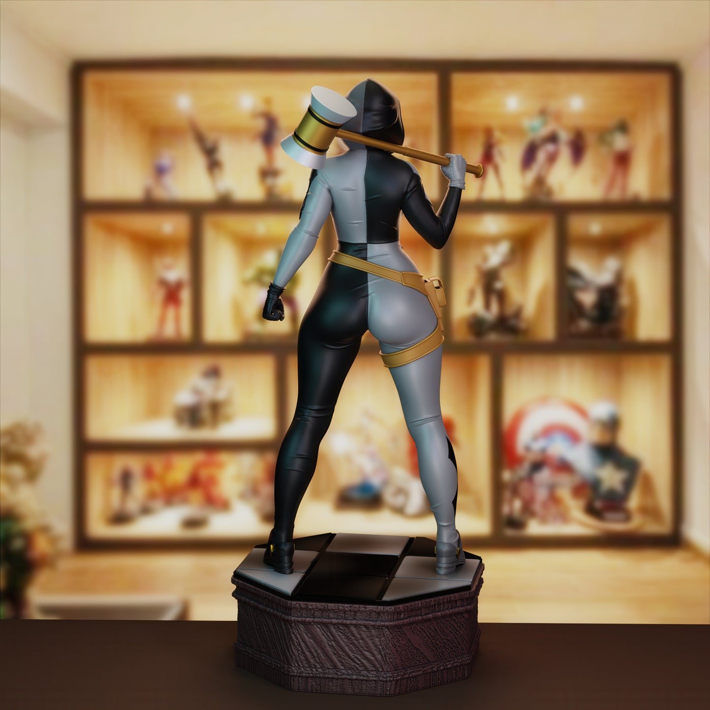 4169 Harley Quinn Noir NSFW - STL 3D Print Files