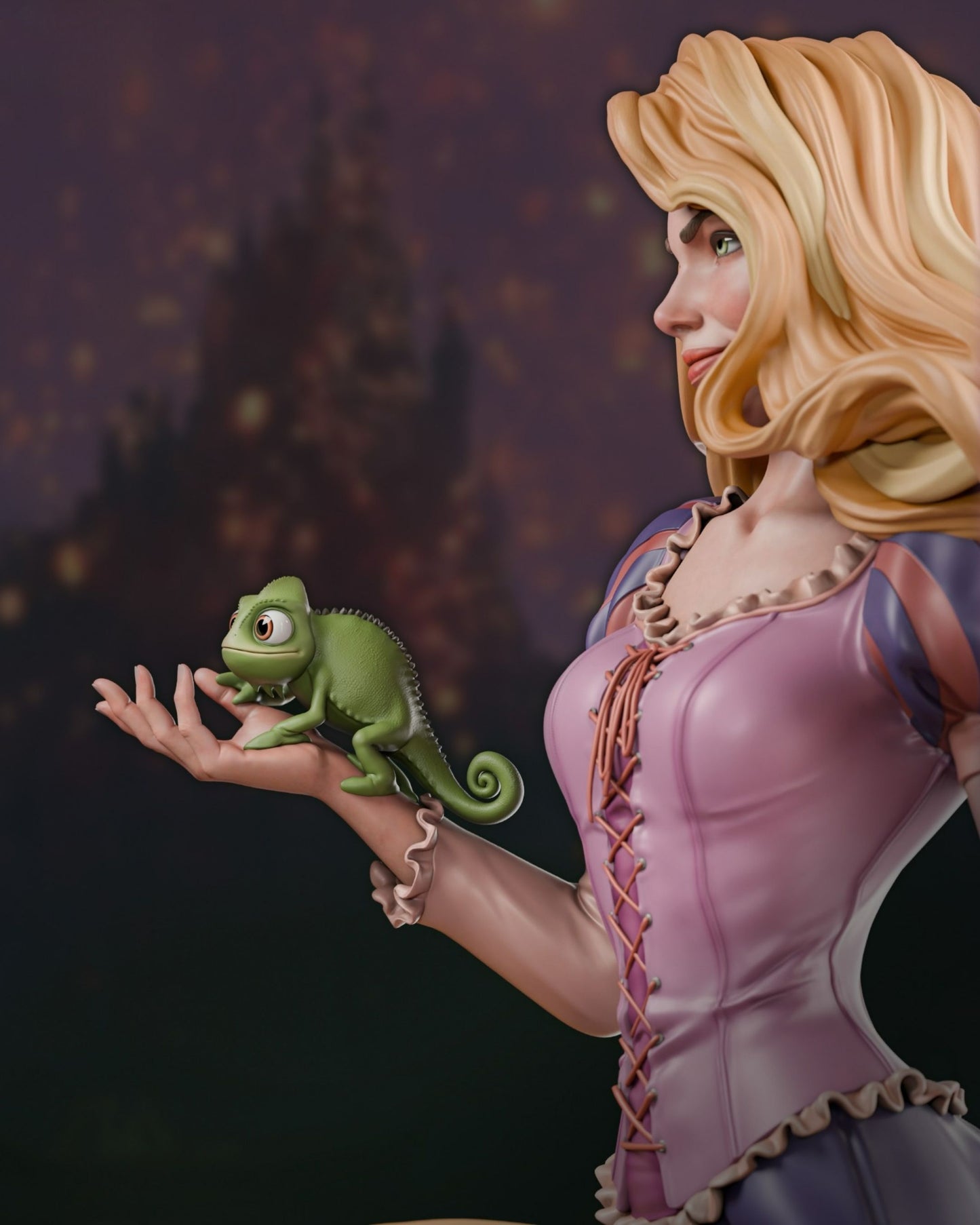 3724 Rapunzel - Disney - STL 3D Print Files