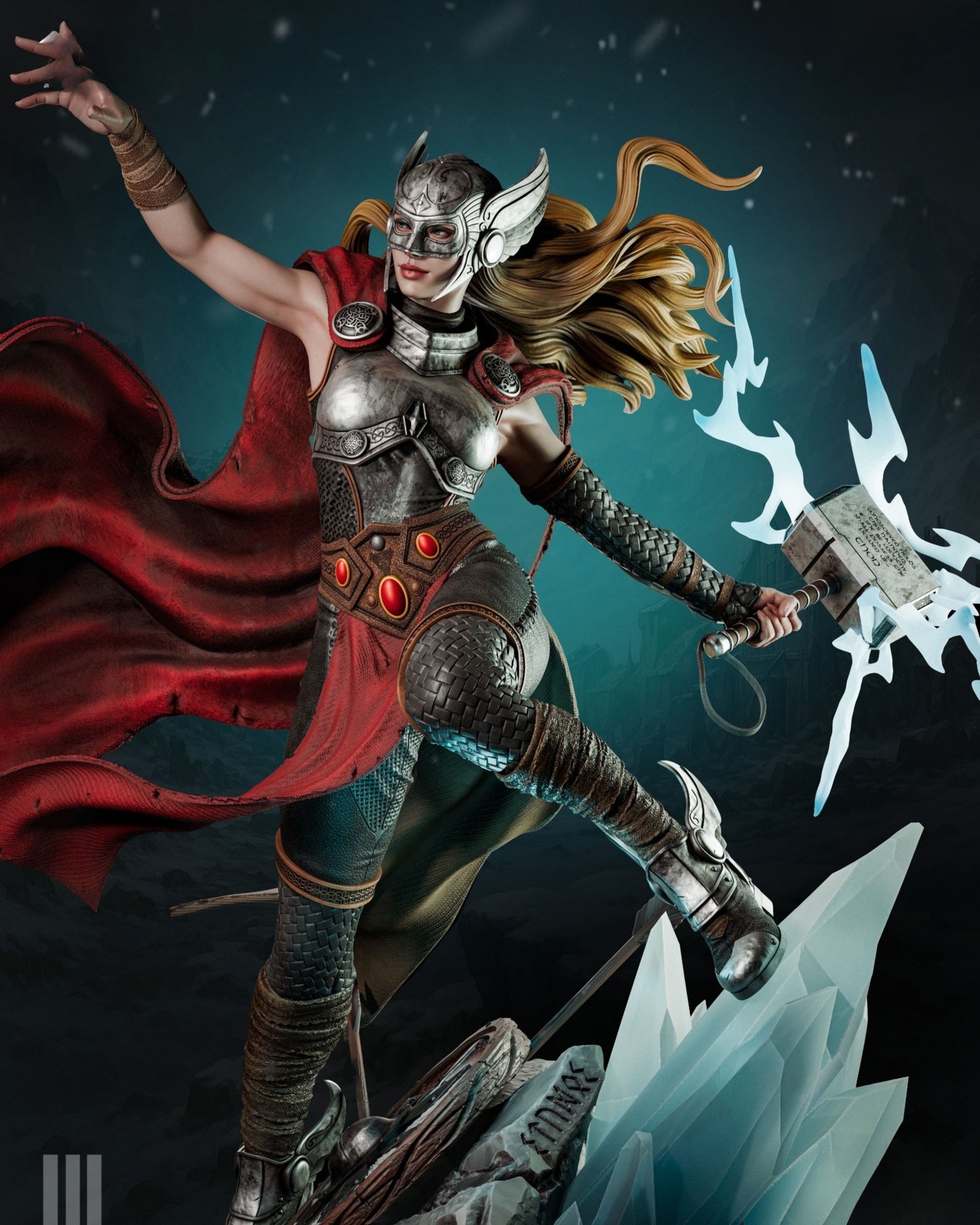 4033 Jane Foster - Lady Thor - STL 3D Print Files