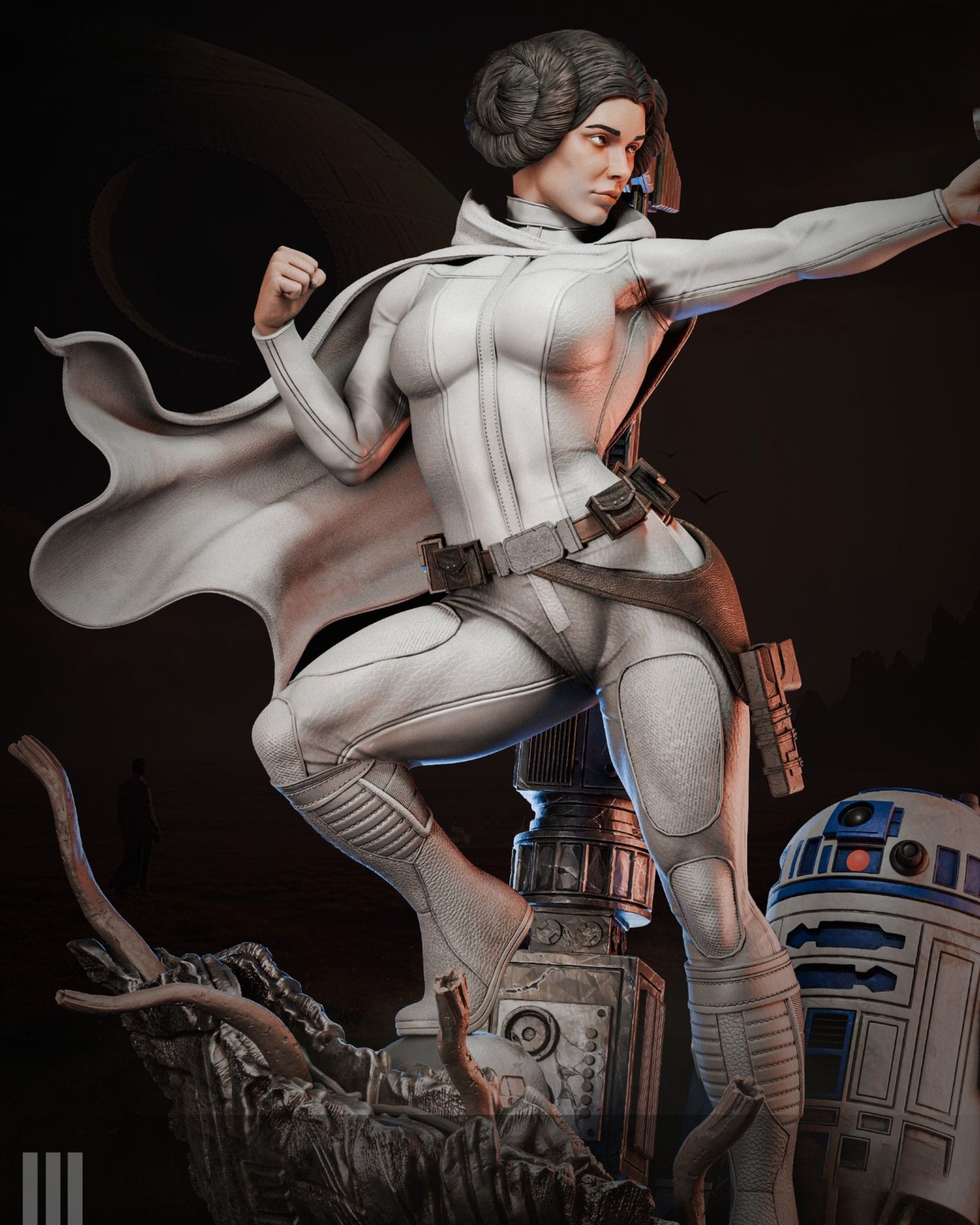 4173 Princess Leia - Star Wars - STL 3D Print Files