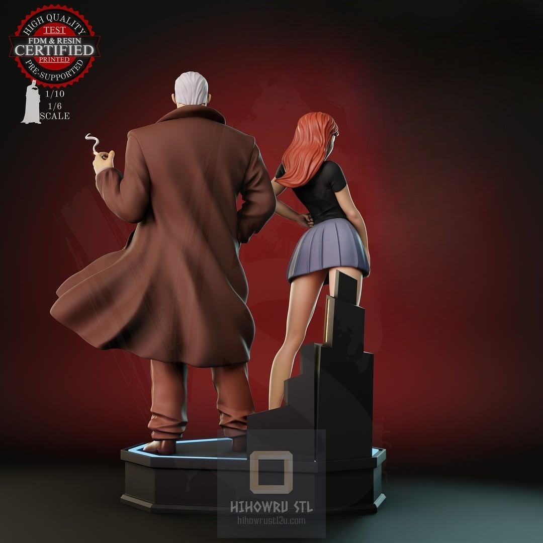 4335 Jim Gordon AND Batgirl - DC Comics - STL 3D Print Files