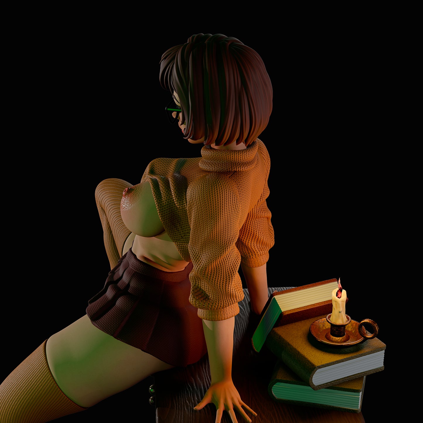 4190 Velma NSFW - Scooby Doo's - STL 3D Print Files