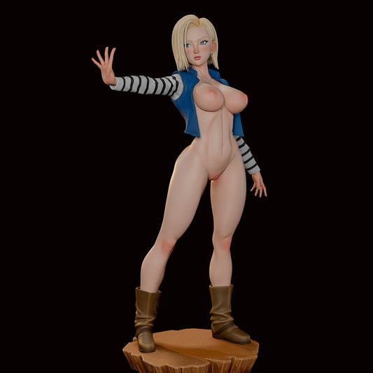 3763 Android 18 NSFW - Dragon Ball - STL 3D Print Files