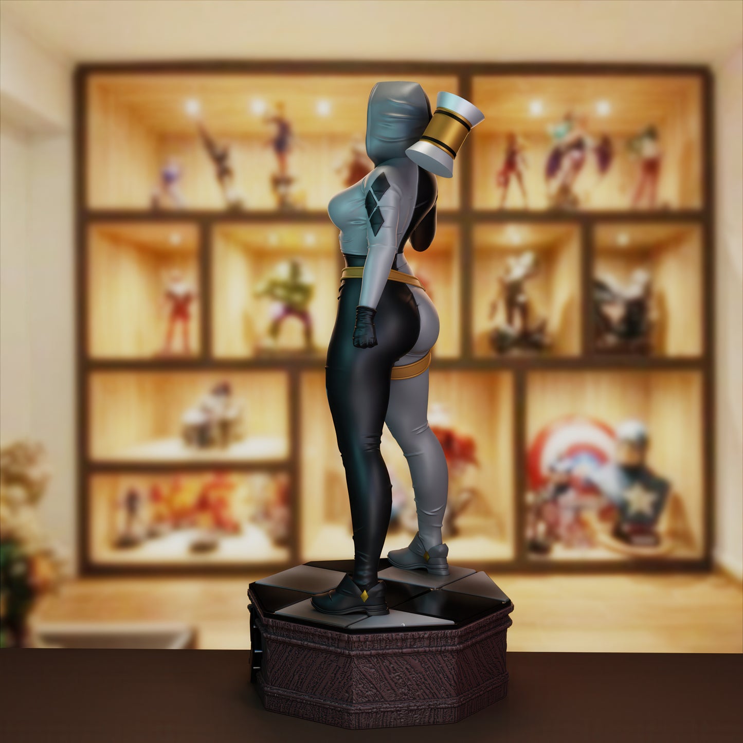 4169 Harley Quinn Noir NSFW - STL 3D Print Files