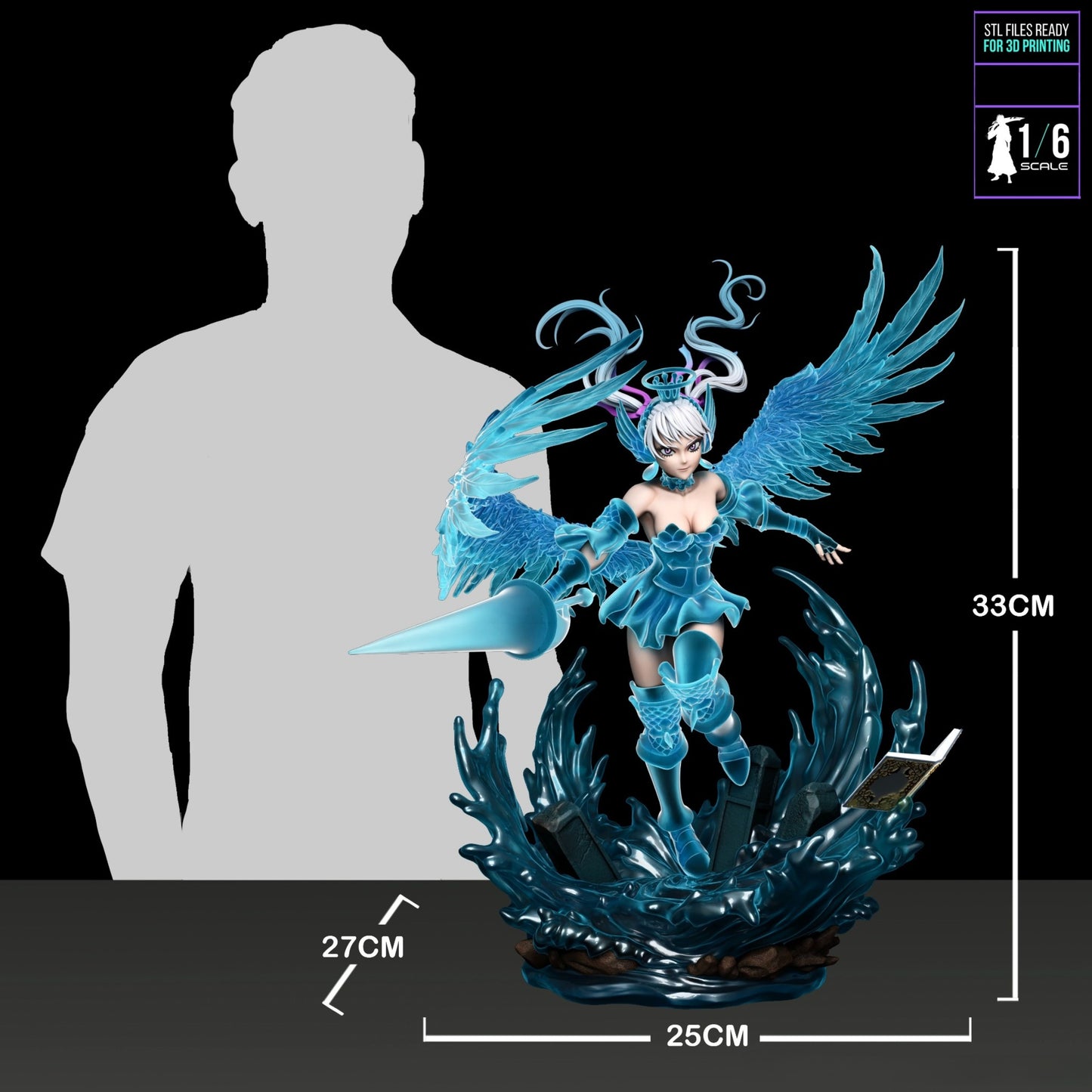 4171 Noelle Silva - Black Clover - STL 3D Print Files
