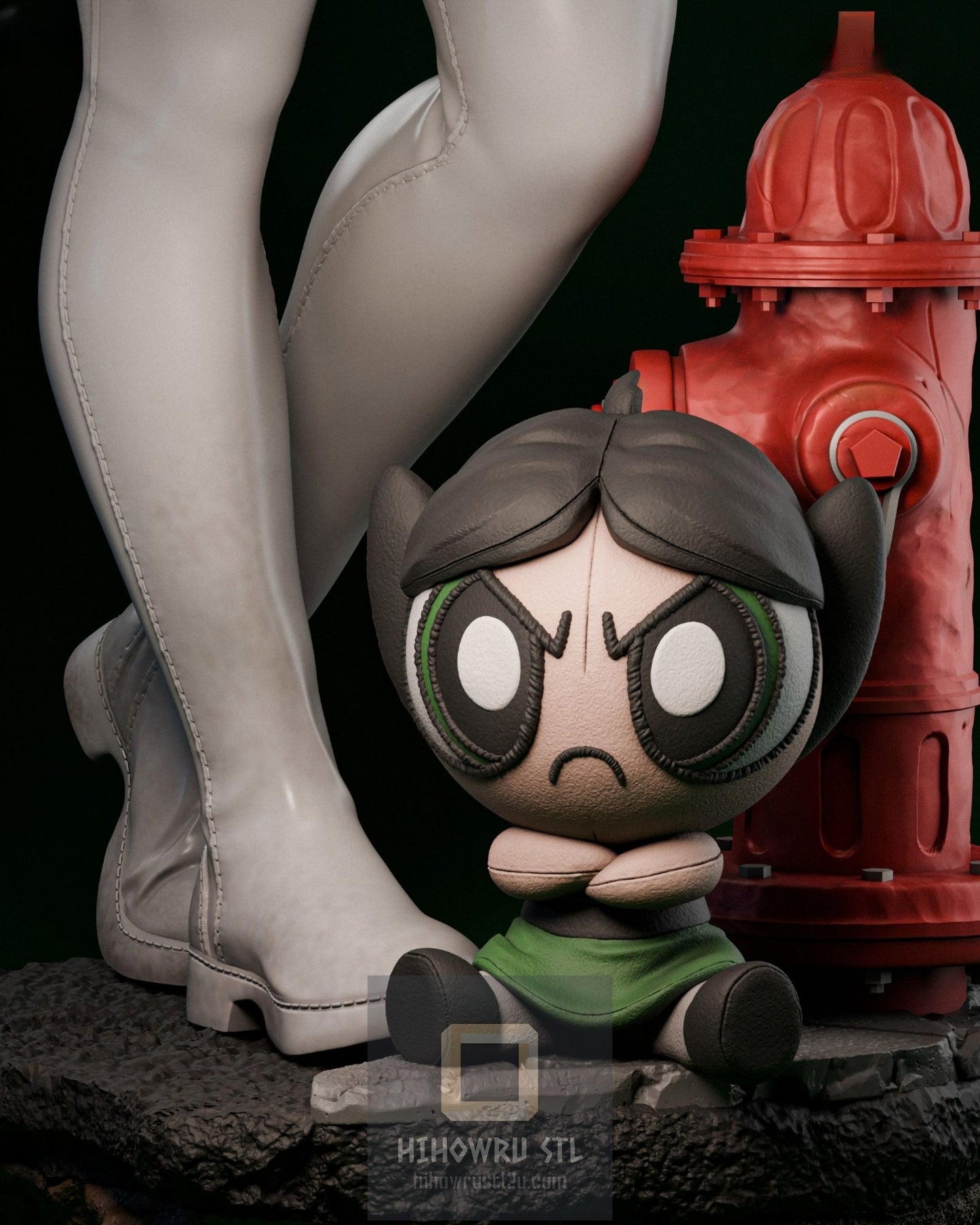 4353 Buttercup - Powerpuff Girls - STL 3D Print Files