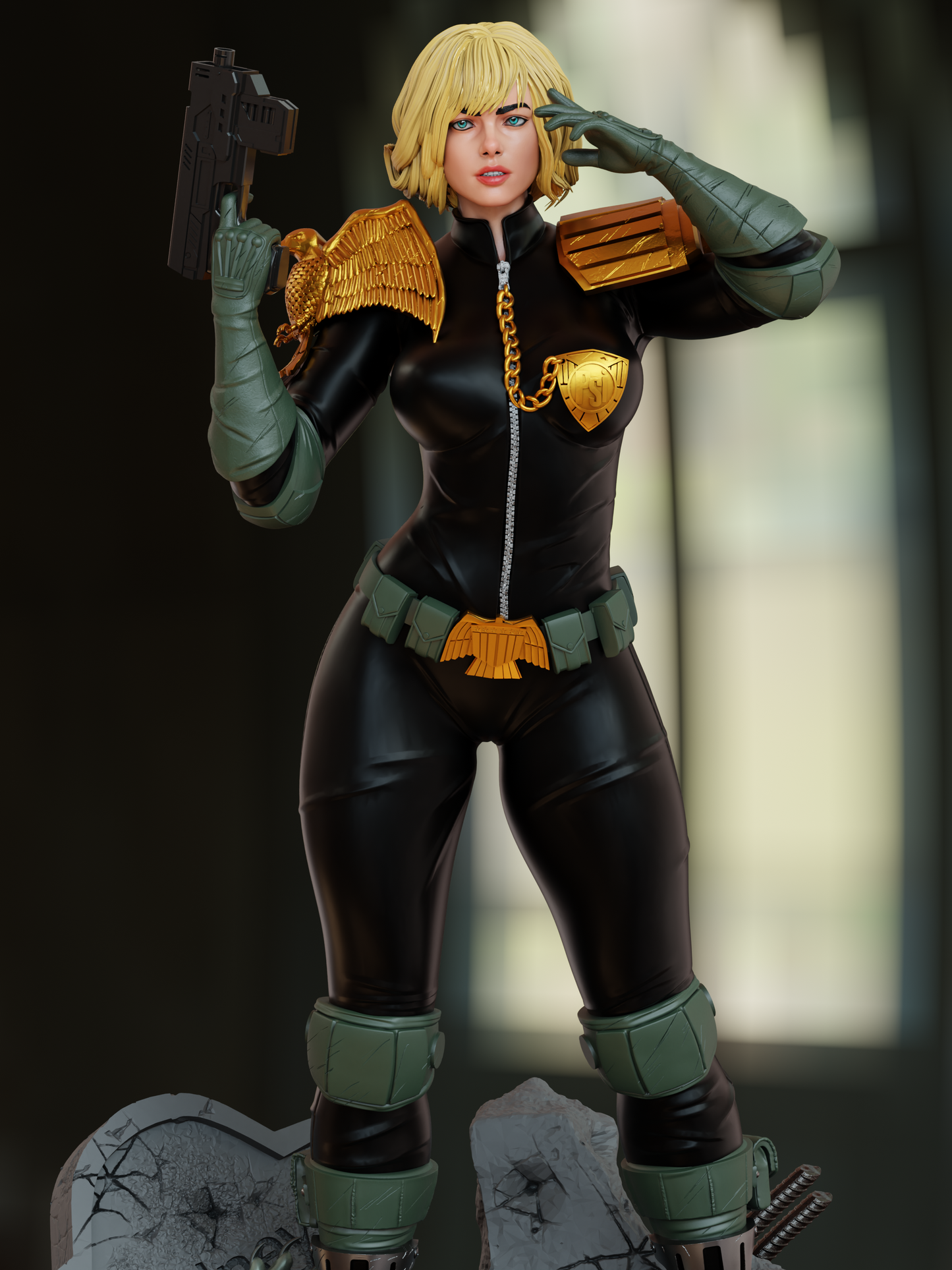 2105 Cassandra Anderson NSFW - Judge Dredd - STL 3D Print Files