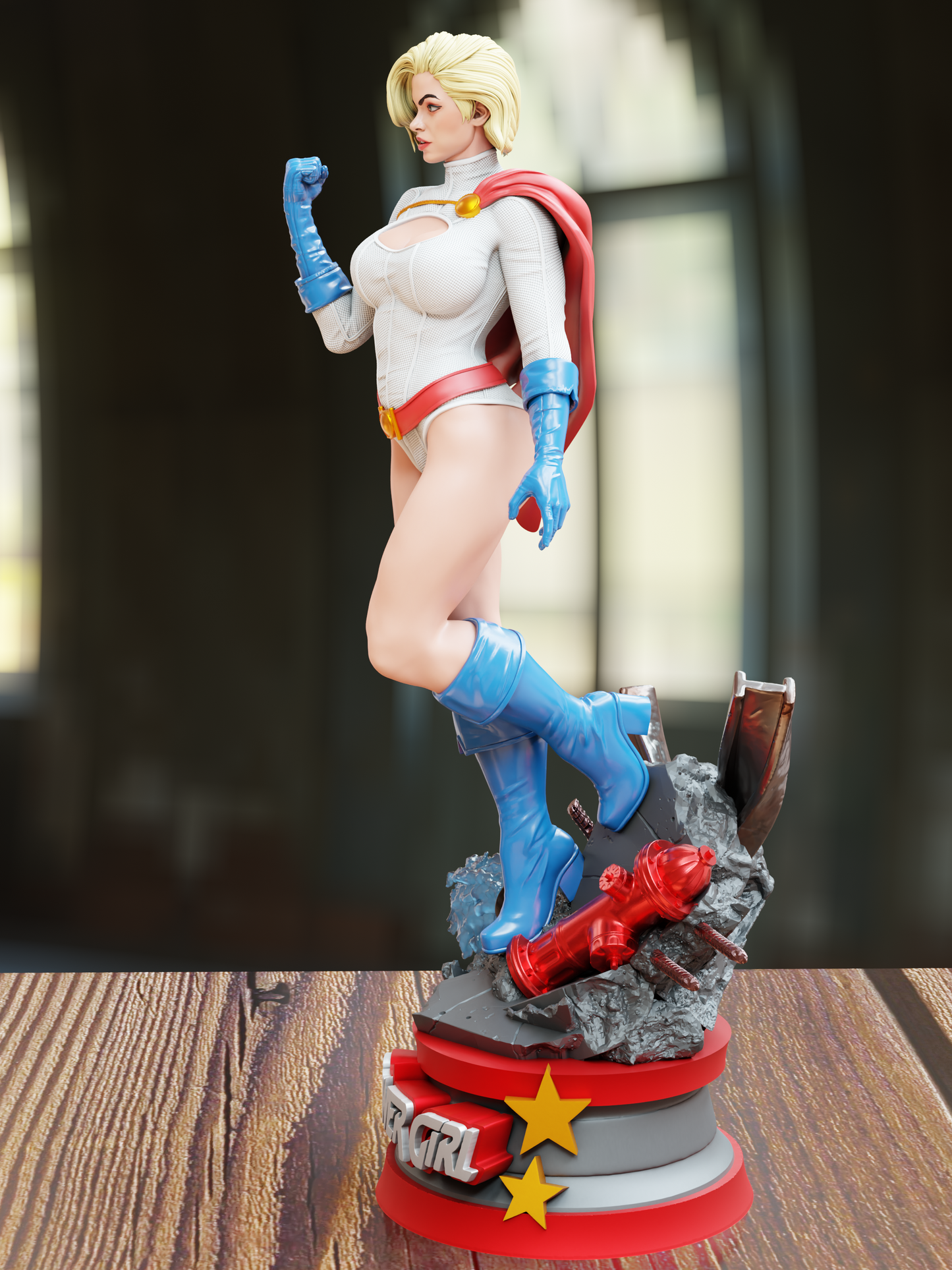 2106 Power Girl NSFW - DC Comics - STL 3D Print Files