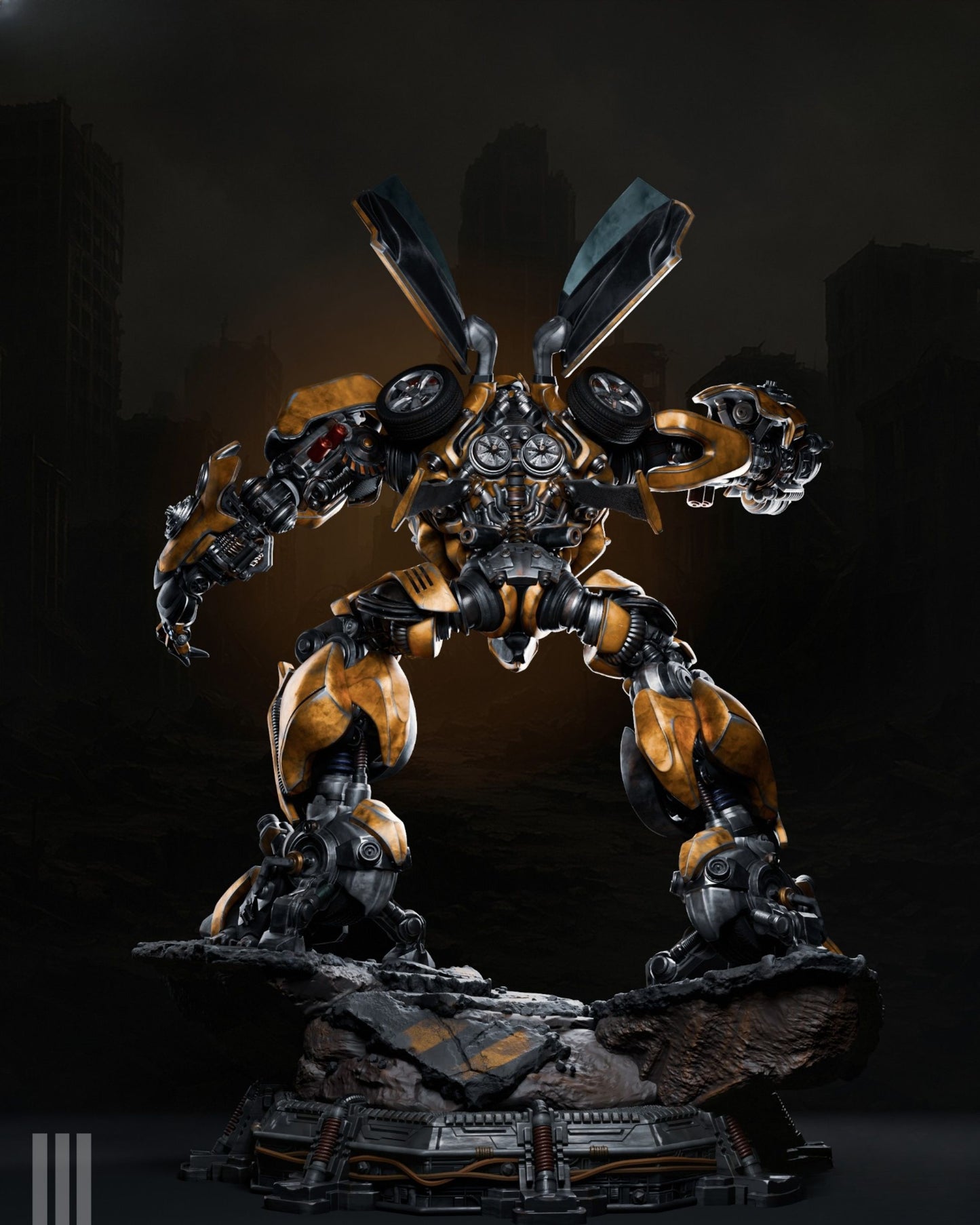 4032 Bumblebee - Transformers - STL 3D Print Files