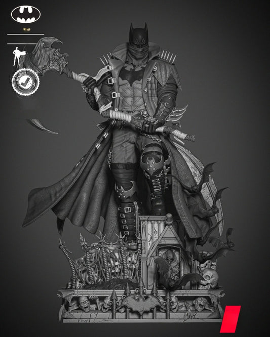 2952 Batman Dark Nights - Death Metal - STL 3D Print Files