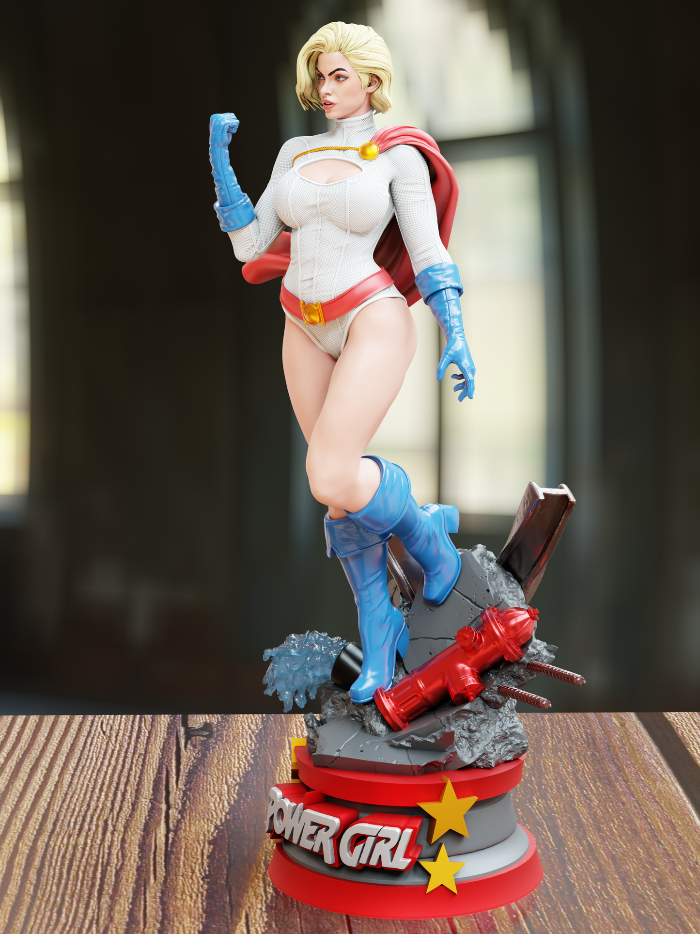 2106 Power Girl NSFW - DC Comics - STL 3D Print Files