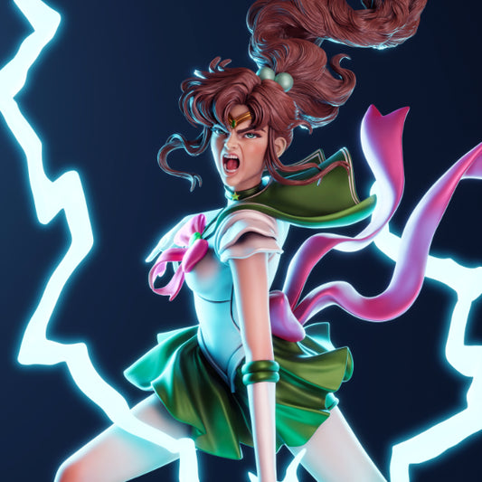 4066 Sailor Jupiter - Sailor Moon - STL 3D Print Files