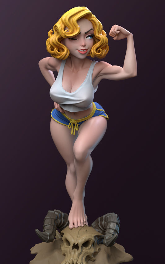 Vault Girl NSFW - Fallout - STL 3D Print Files