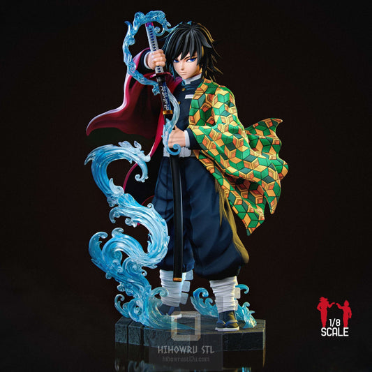 4591 Giyu Tomioka - Kimetsu no Yaiba - STL 3D Print Files