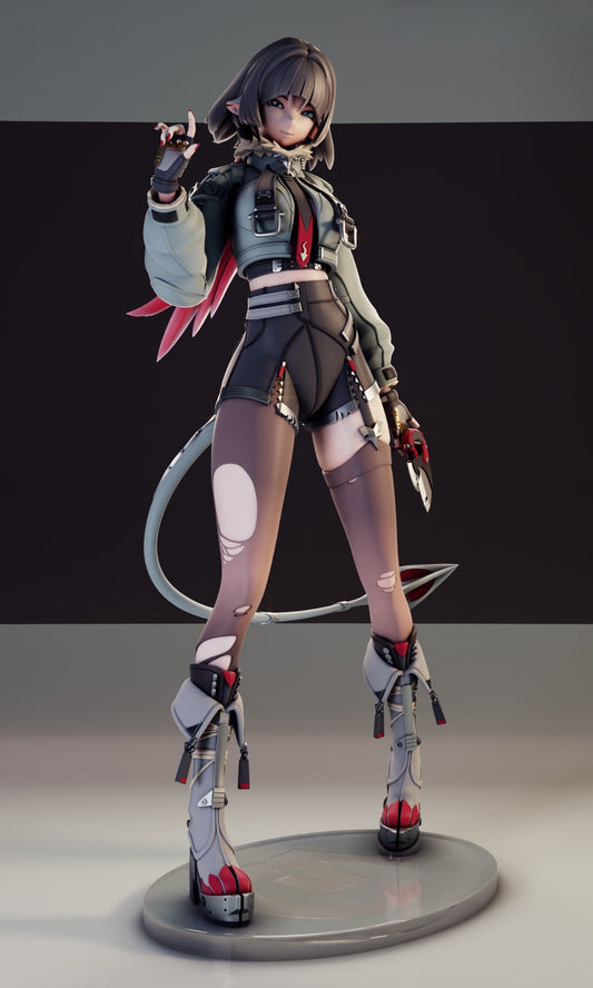 3168 Jane Doe - Zenless Zone Zero - STL 3D Print Files