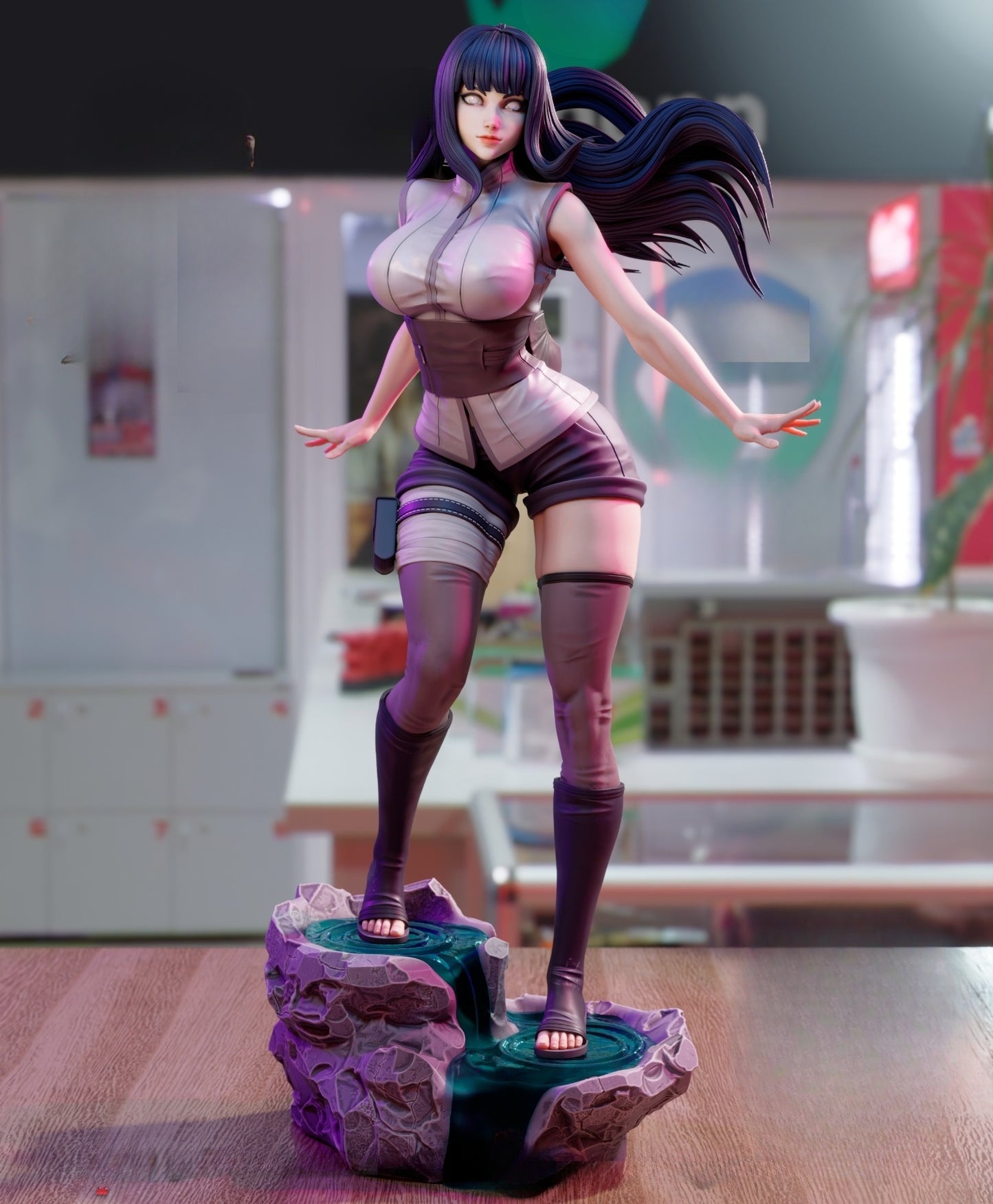 3523 Hinata Hyuga NSFW - Naruto - STL 3D Print Files
