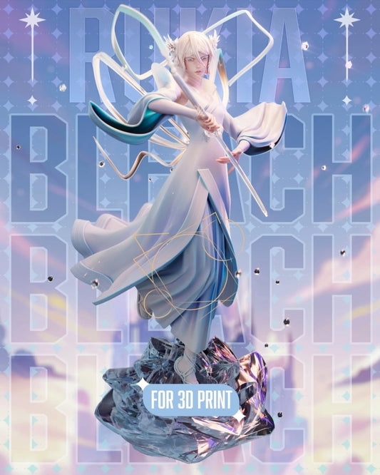 3639 Rukia Kuchiki Bankai - Bleach - STL 3D Print Files