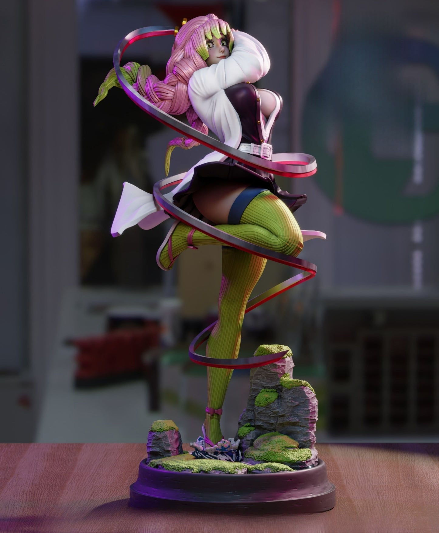 3729 Mitsuri Kanroji NSFW - Demon Slayer - STL 3D Print Files