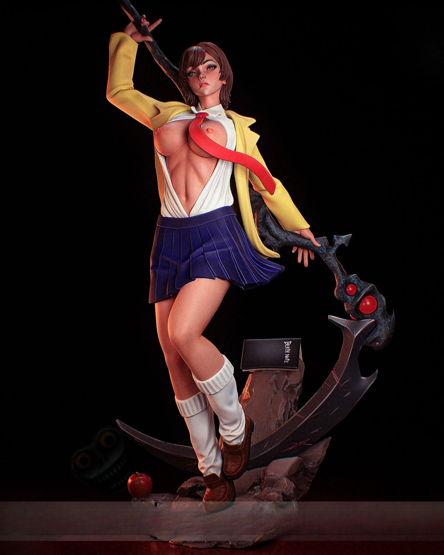 3900 Female Light Yagami NSFW - Death Note - STL 3D Print Files
