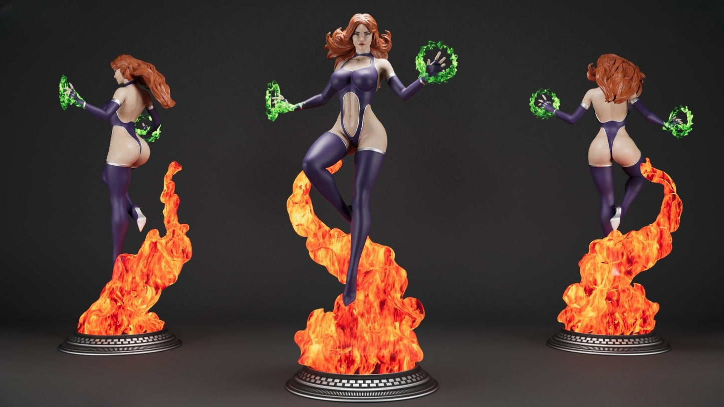 3916 Starfire NSFW - DC Comics - STL 3D Print Files