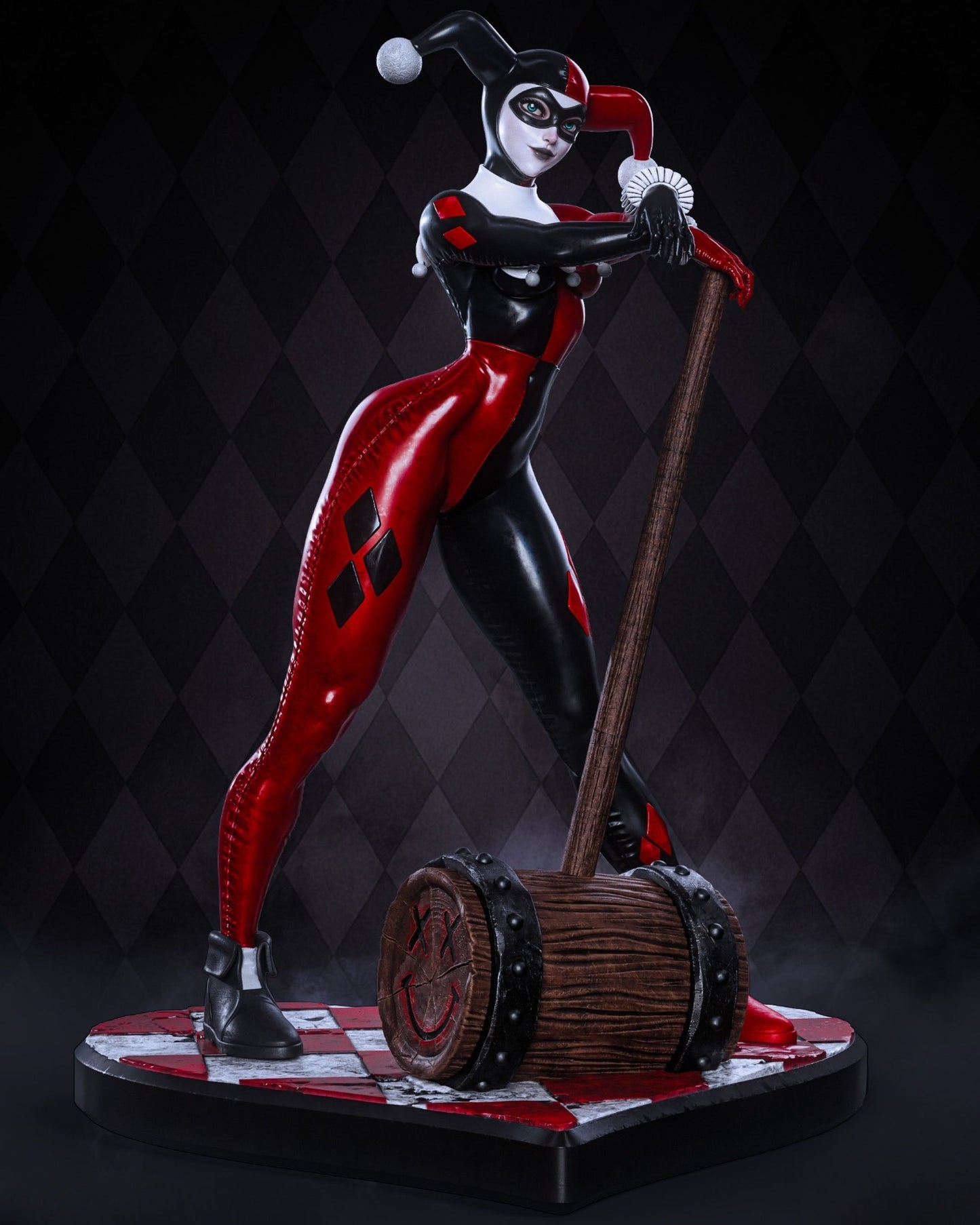 3959 Harley Quinn Classic - STL 3D Print Files