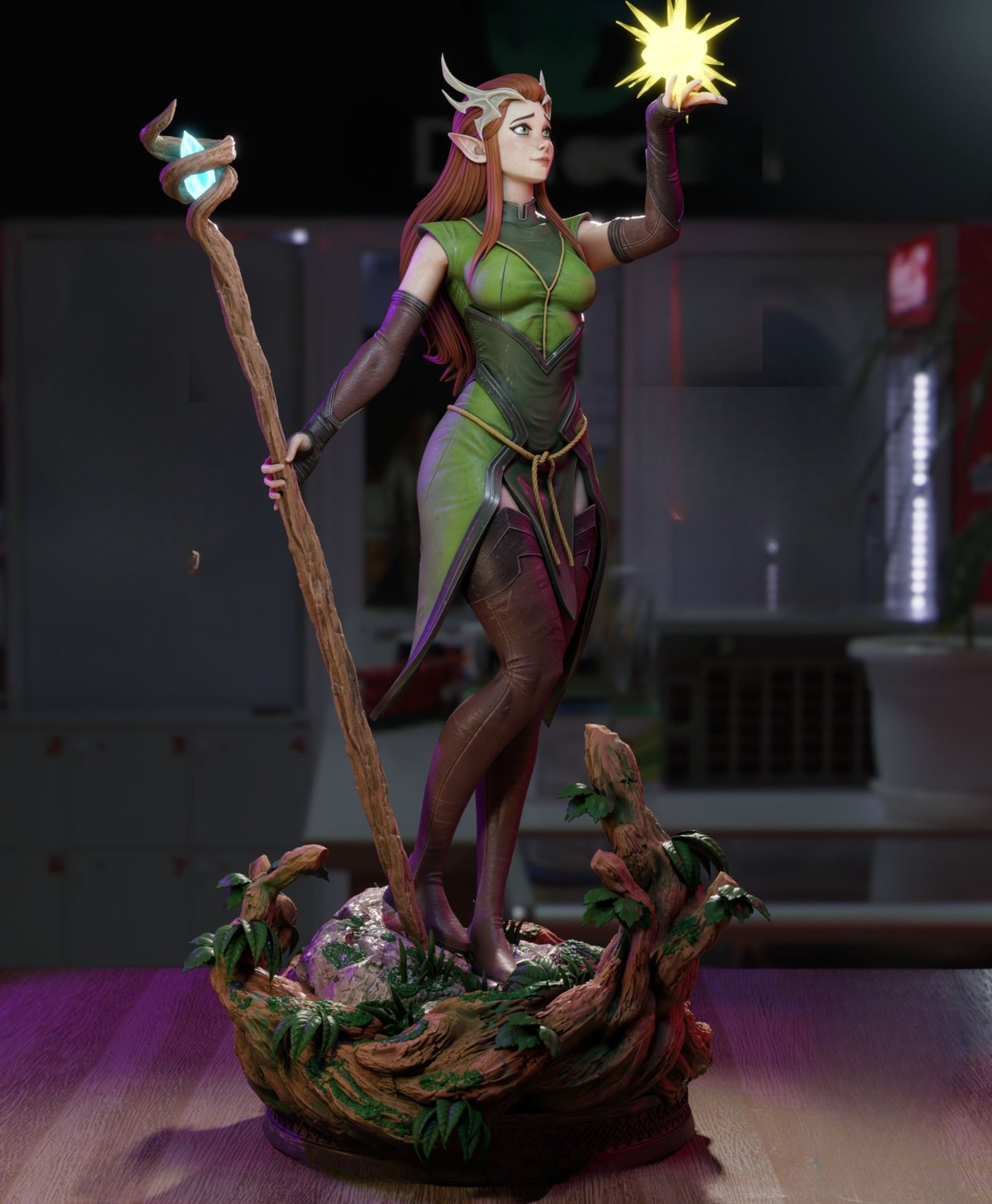 3960 Keyleth NSFW - The Legend of Vox Machina - STL 3D Print Files