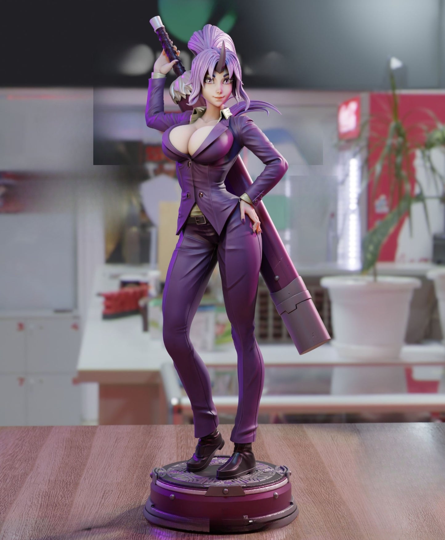 3984 Shion NSFW - Tensei Shitara Slime Datta Ken - STL 3D Print Files