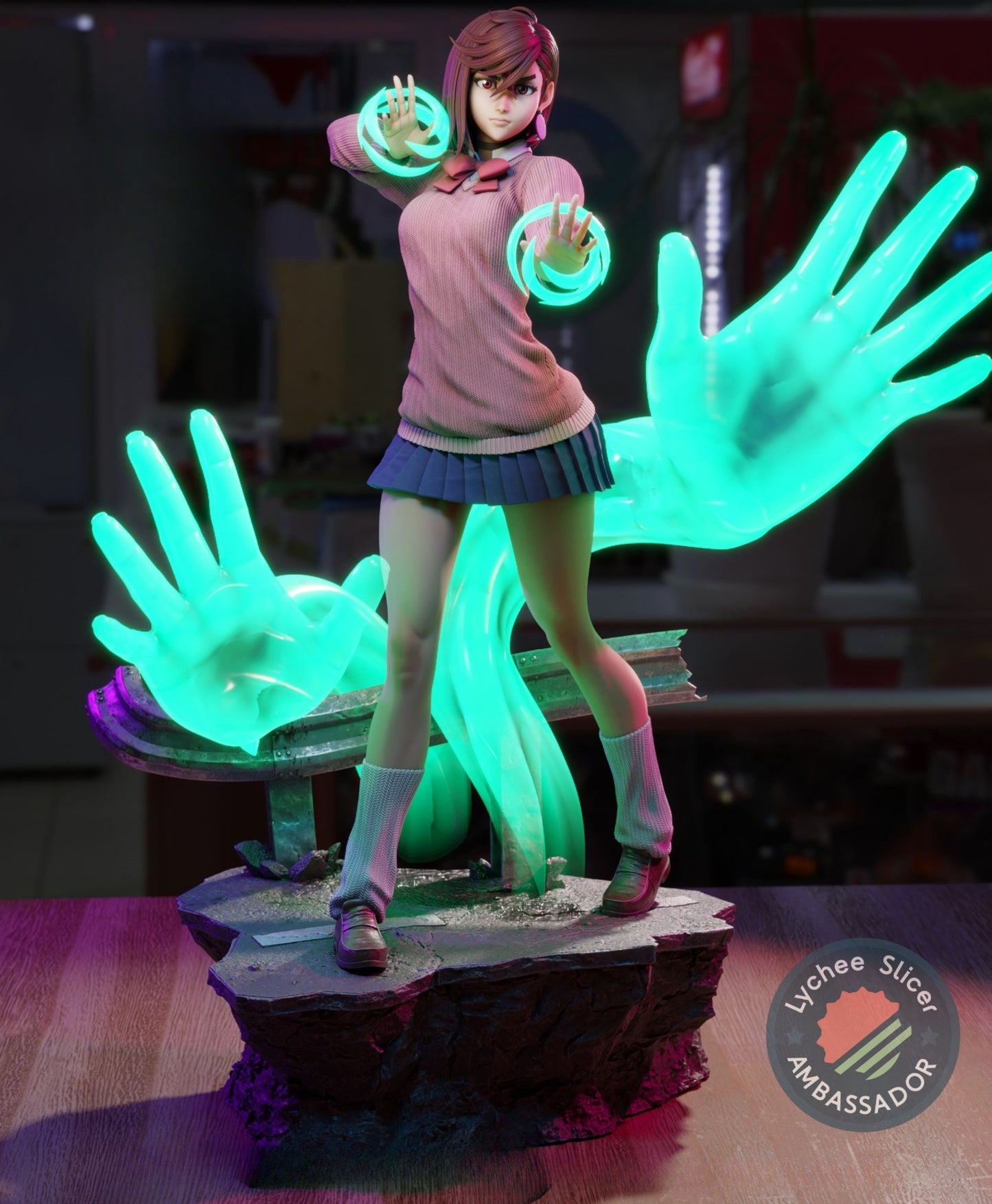 4027 Momo Ayase - Dandadan - STL 3D Print Files