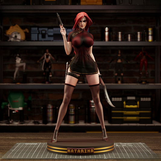 4030 Katarina - League of Legends - STL 3D Print Files