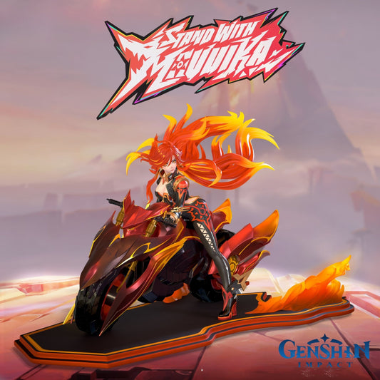 4055 Mavuika - Genshin Impact - STL 3D Print Files