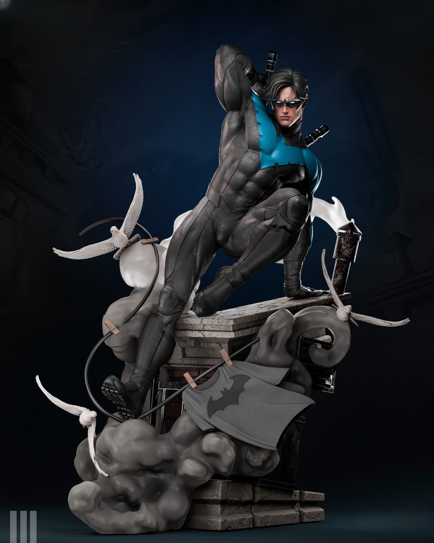 4061 Nightwing - Batman - STL 3D Print Files