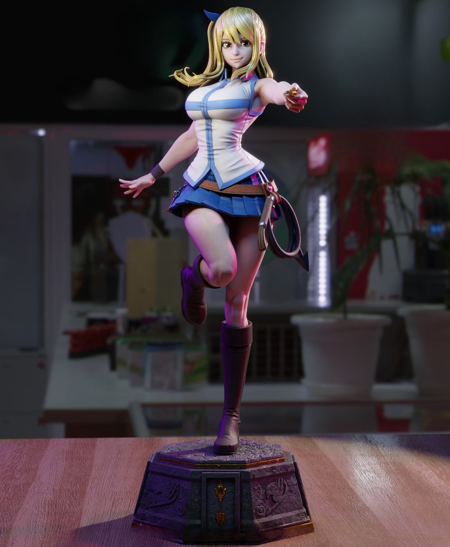 4105 Lucy Heartfilia NSFW - Fairy Tail - STL 3D Print Files