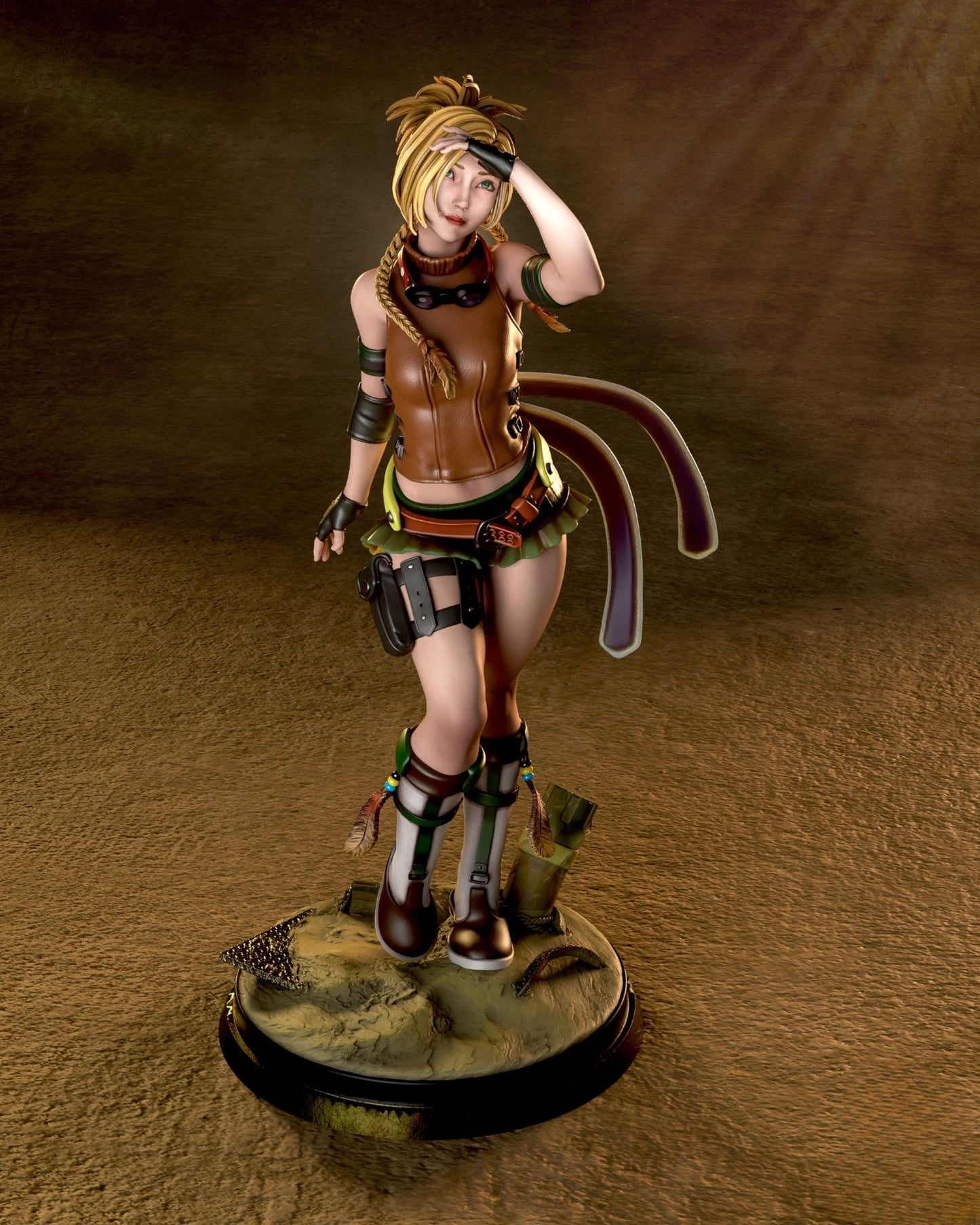 4119 Rikku - Final Fantasy - STL 3D Print Files