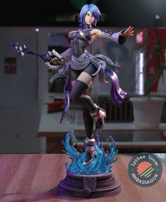 4125 Aqua - Kingdom Hearts - STL 3d Print Files
